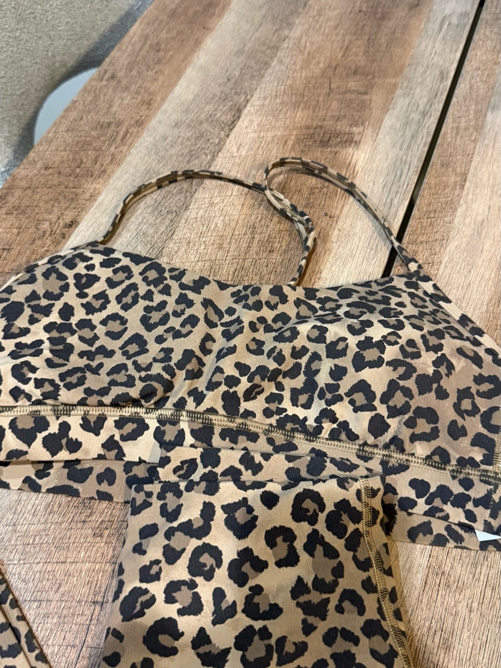 lululemon athletica Leopard-Print Pajama Set - Tan & Black - Picture 6 of 8